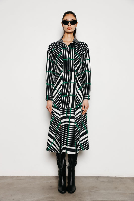 HAZEL L/S SHIRT DRESS