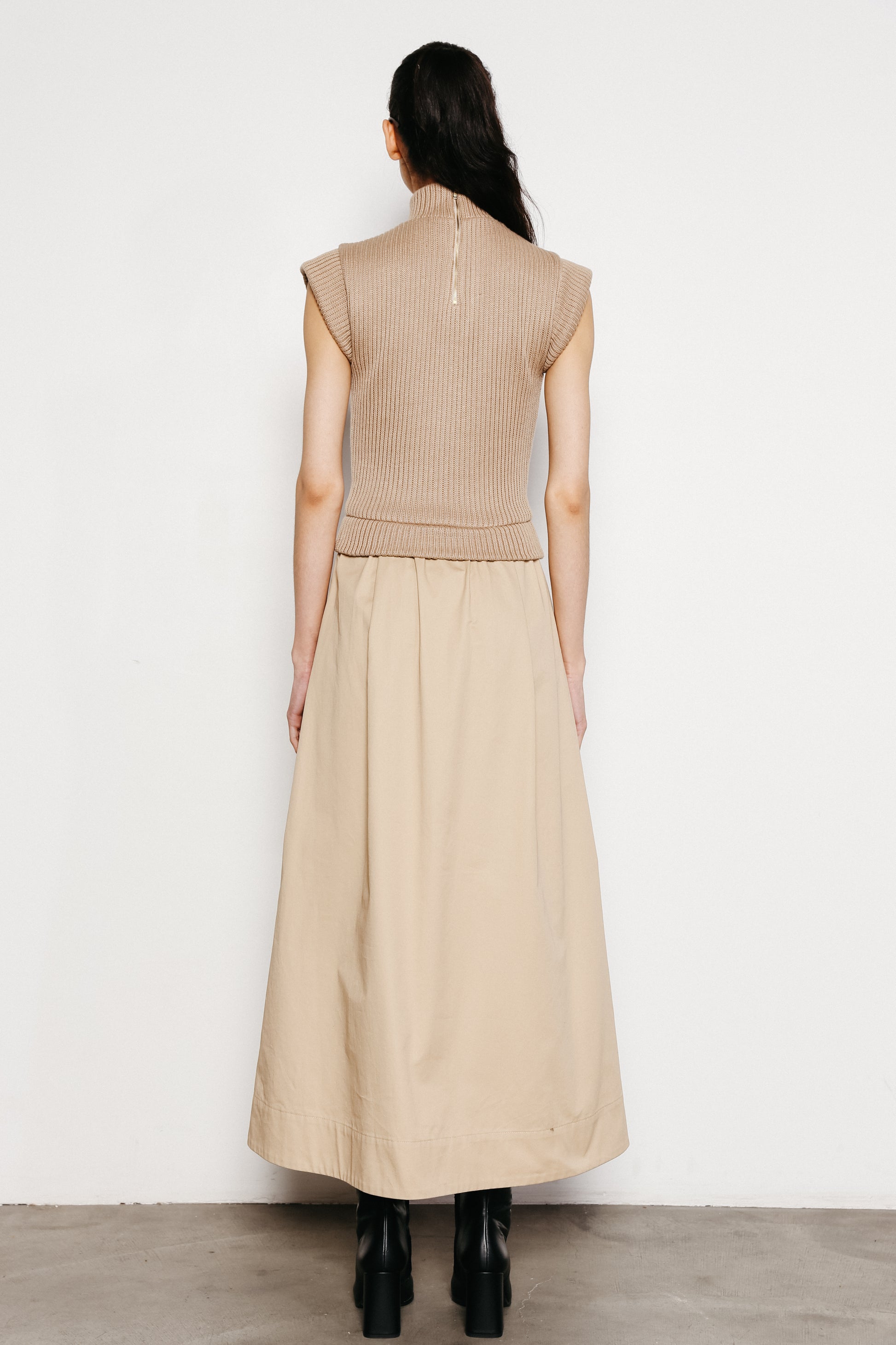 NATALIE MIXED MEDIA MAXI DRESS Du Paradis NATALIE MIXED MEDIA MAXI DRESS Du Paradis